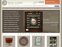 Tablet Screenshot of golfspast.com